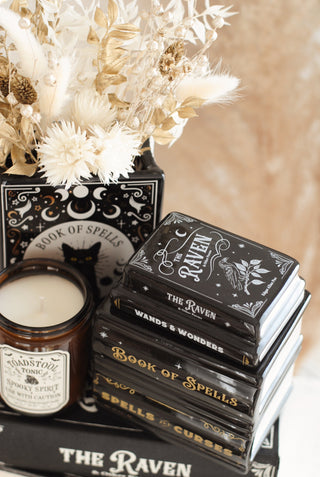 Witchy Book Stack Oil Burner