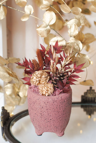 Autumn Flowers in Planter