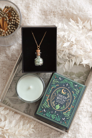 Aventurine Necklace in Giftbox