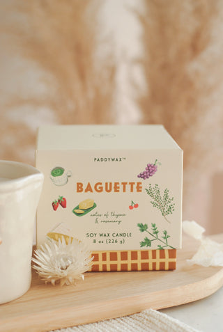 Paddywax - Bistro Ceramic Candle in Baguette