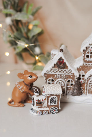 Little Gingerbread Mouses - Set van 3