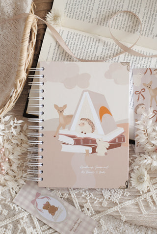 The Reading Journal '27 - White & Silver