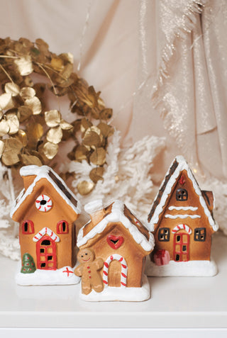 Gingerbread Candy House - with Gingerbread Man