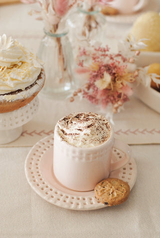 Pink Cup & Saucer