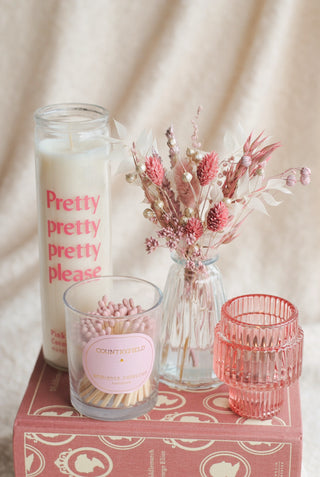 Three Vases & Dried Flowers