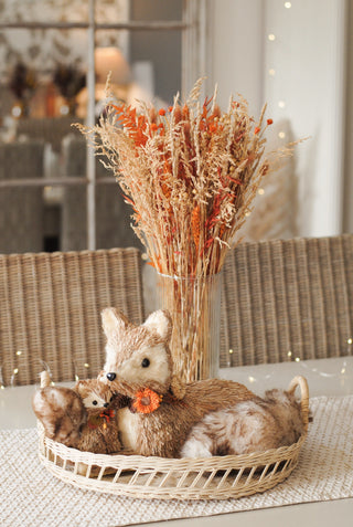 Autumn Whistle - Dried Flowers & Vase