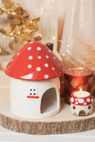 Mushroom House Wax Melt Warmer & Oil Burner