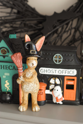 Bunbun with Broom and Hat