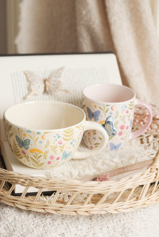 Floral Butterfly Mug