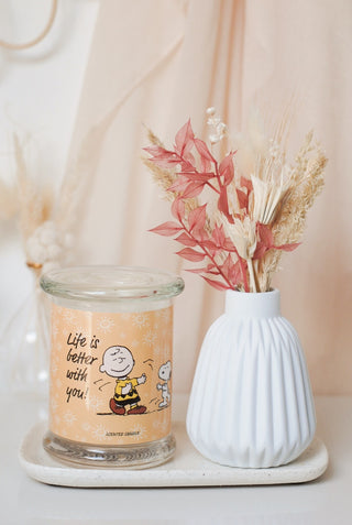 Snoopy - Life Is Better With You Candle