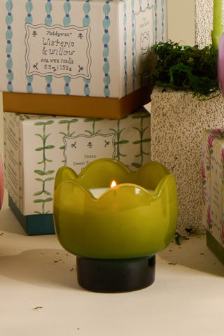 Paddywax - Tulip Glass Candle in Verbena & Lemongrass