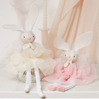 SITTING BUNBUN WITH TUTU - BEIGE