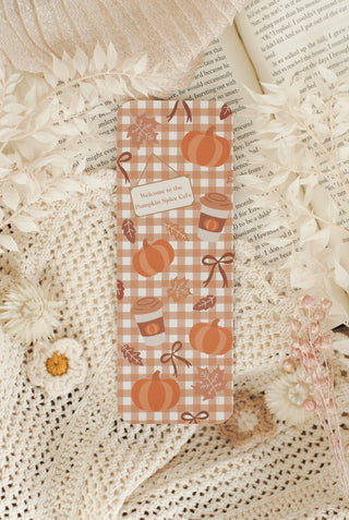 Pumpkin Spice Bookmark