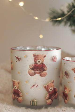 Teddy's Delight Tealight Holders - Set van 2