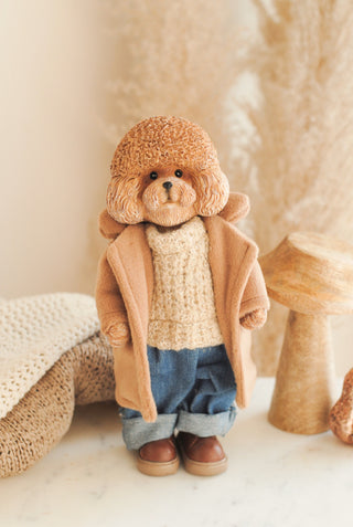 Doggie in Autumn Clothing I