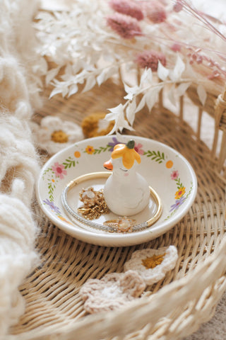 Rattan Round Tray