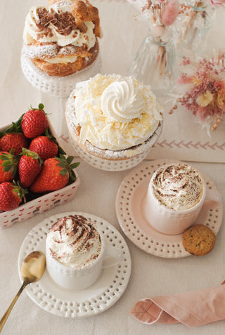 White Cup & Saucer