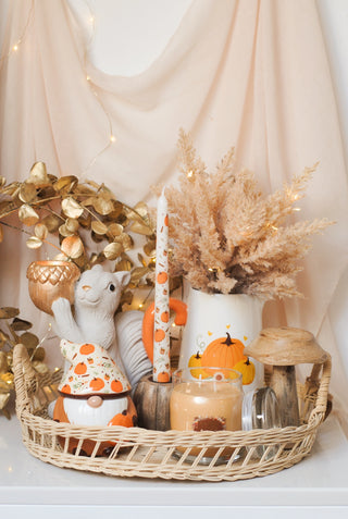 Autumn Days Gnome Oil Burner