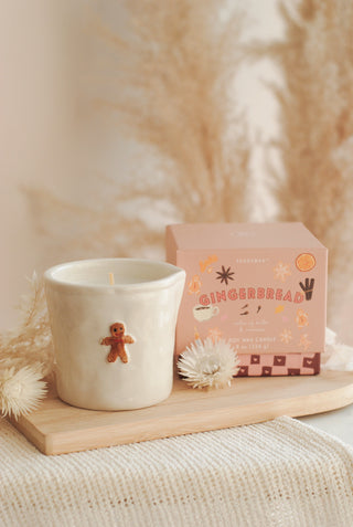 Paddywax - Bistro Ceramic Candle in Gingerbread