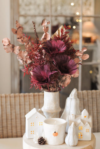 Gilded Meadow - Vase & Dried Flowers