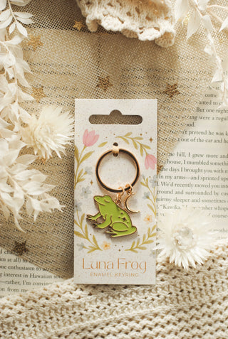 Luna Froggie Keyring