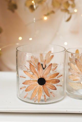 Fall Leaves Tealight Holder - Large