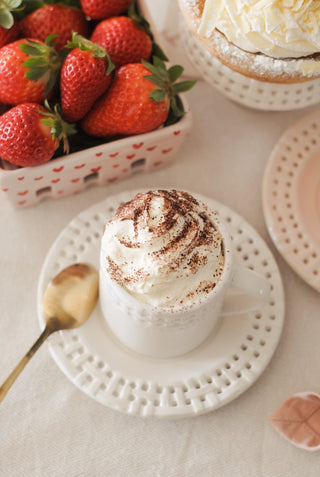 White Cup & Saucer