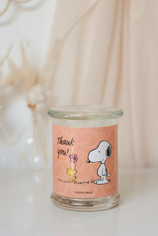 Snoopy - Thank You Candle