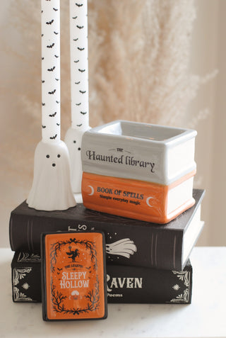 Haunted Book Stack - Wax Melt Warmer