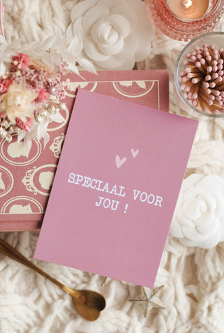 SPECIAAL VOOR JOU! (IN ROUGE) - ANSICHTKAART