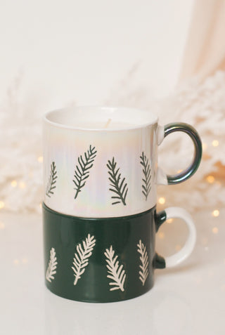 Paddywax - Ceramic Mug Candle Green