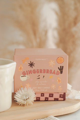 Paddywax - Bistro Ceramic Candle in Gingerbread