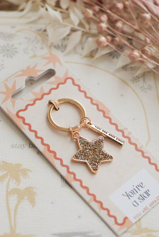 You're A Star Keyring