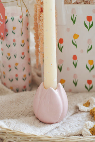 Tulip Dinner Candle Holder
