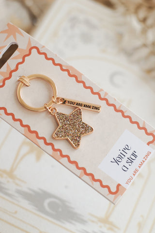 You're A Star Keyring