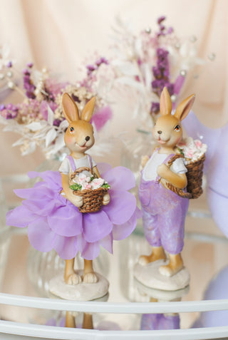 Lila Bunny with Dress