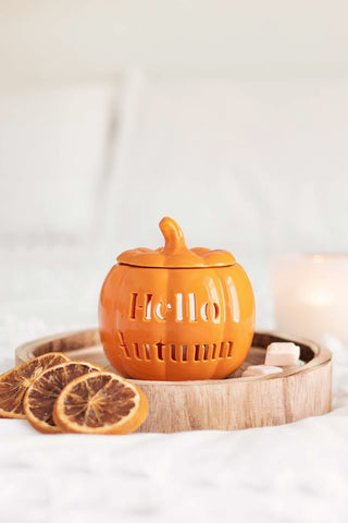 Hello Autumn Pumpkin Oil Burner