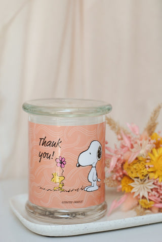 Snoopy - Thank You Candle