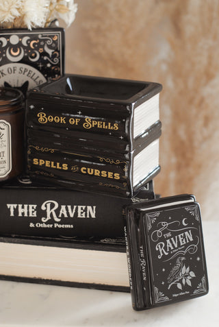 Witchy Book Stack Oil Burner