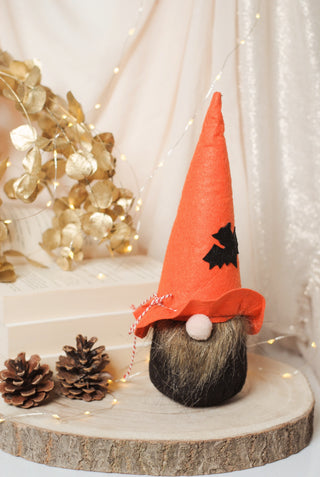 Halloween Gnome - Orange Hat