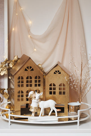 White Large Mirror Tray (49,5cm)