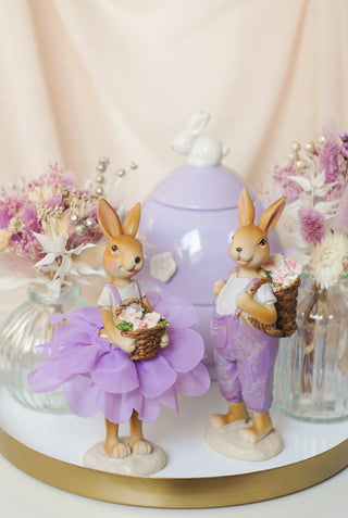Lila Bunny with Dress