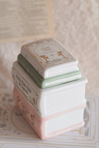 Book Stack Oil Burner