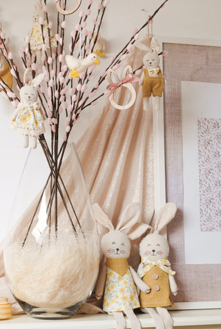 Bunbun with Ochre Dress