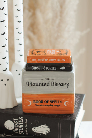 Haunted Book Stack - Wax Melt Warmer