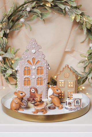Little Gingerbread Mouses - Set van 3