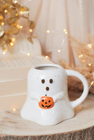 Boo with Pumpkin - Mug