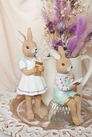 Reading Bunnies II - Set van 2