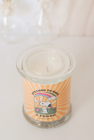 Snoopy - It's Good To Have a Friend Candle