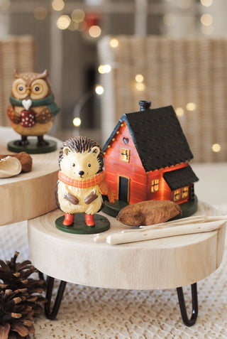 Woodland House with LED Light
